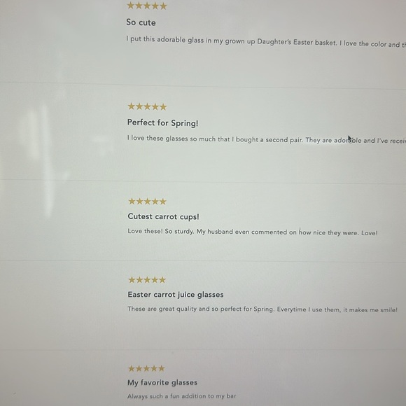 Anthropologie Confetti Icon Juice Glass Bunny Rabbit Easter Spring NWT - Picture 8 of 8